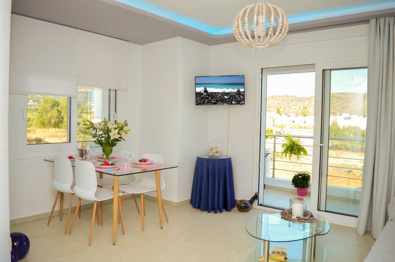 Meltemi Beach Apartments Mílatos Buitenkant foto