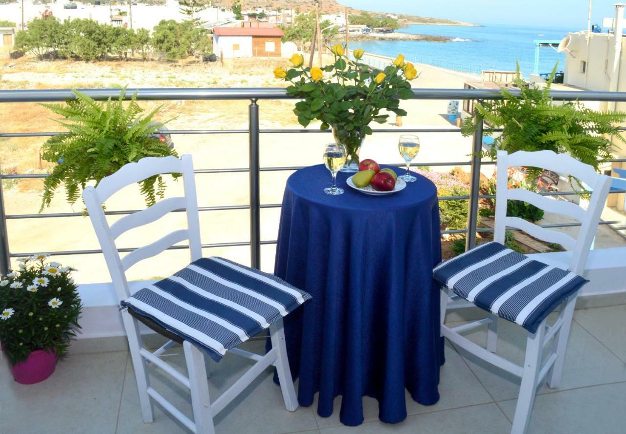 Meltemi Beach Apartments Mílatos Buitenkant foto